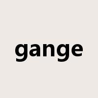 gange是什么意思