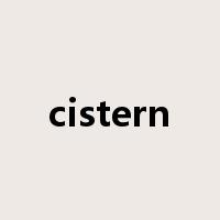 cistern是什么意思