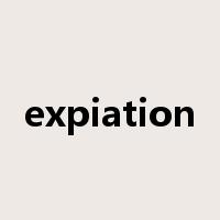expiation是什么意思