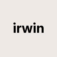 irwin是什么意思