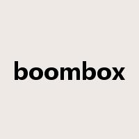 boombox是什么意思
