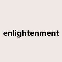 enlightenment是什么意思