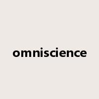 omniscience是什么意思