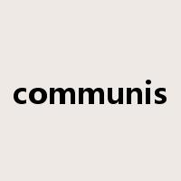 communis是什么意思