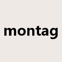 montag是什么意思