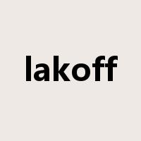 lakoff是什么意思