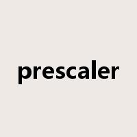 prescaler是什么意思
