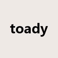 toady是什么意思
