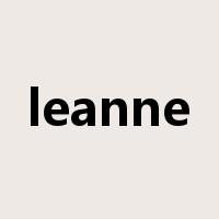 leanne是什么意思