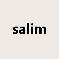 salim是什么意思