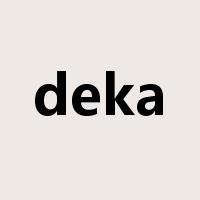 deka是什么意思