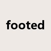 footed是什么意思