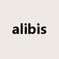 alibis是什么意思