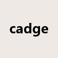 cadge是什么意思