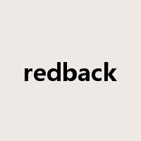 redback是什么意思