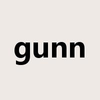 gunn是什么意思