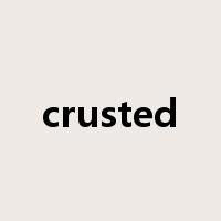 crusted是什么意思