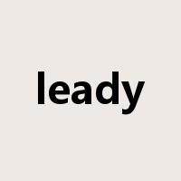 leady是什么意思