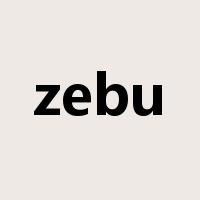 zebu是什么意思