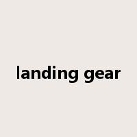 landing gear是什么意思
