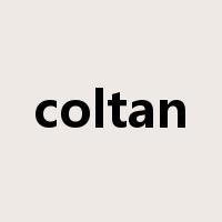 coltan是什么意思