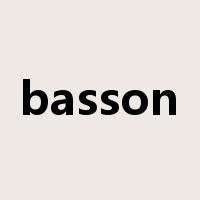 basson是什么意思