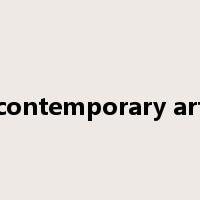 contemporary art是什么意思