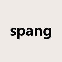spang是什么意思