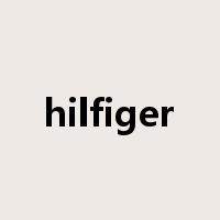 hilfiger是什么意思