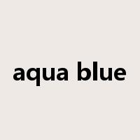aqua blue是什么意思