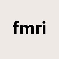 fmri是什么意思