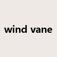wind vane是什么意思