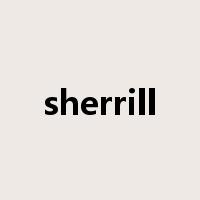 sherrill是什么意思