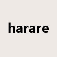 harare是什么意思