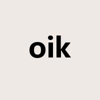 oik是什么意思