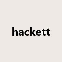 hackett是什么意思