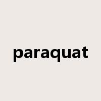 paraquat是什么意思
