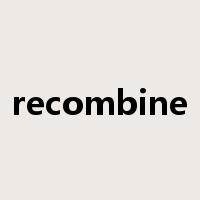 recombine是什么意思