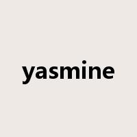 yasmine是什么意思