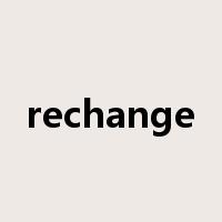 rechange是什么意思