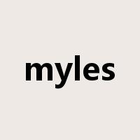 myles是什么意思