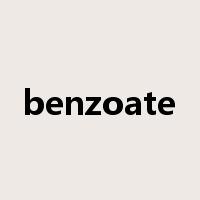 benzoate是什么意思