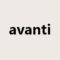 avanti是什么意思