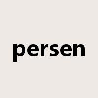 persen是什么意思