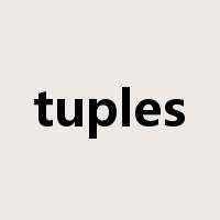 tuples是什么意思