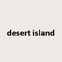 desert island是什么意思