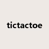 tictactoe是什么意思