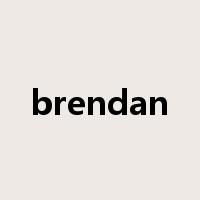 brendan是什么意思
