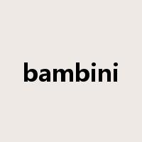 bambini是什么意思