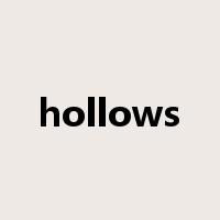 hollows是什么意思
